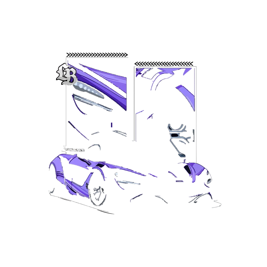 Laren 720 Sticker